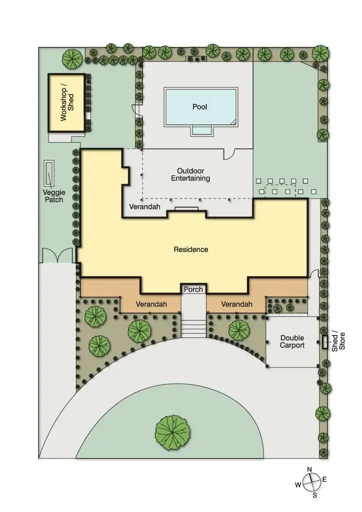Floorplan of Homely house listing, 81 Cobb Road, Mount Eliza VIC 3930