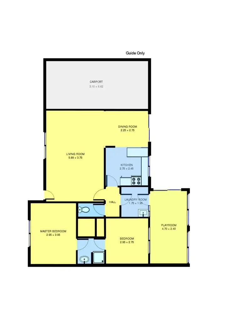 Floorplan of Homely house listing, 39A Mouchemore Avenue, St Leonards VIC 3223