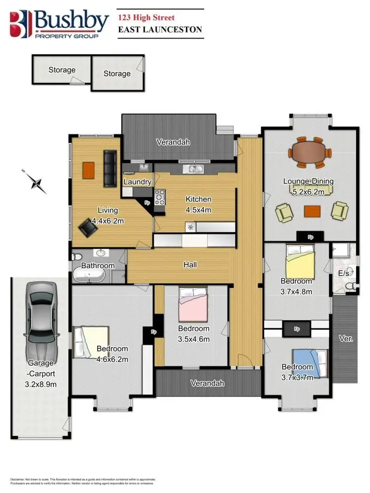 Floorplan of Homely house listing, 123 High Street, East Launceston TAS 7250