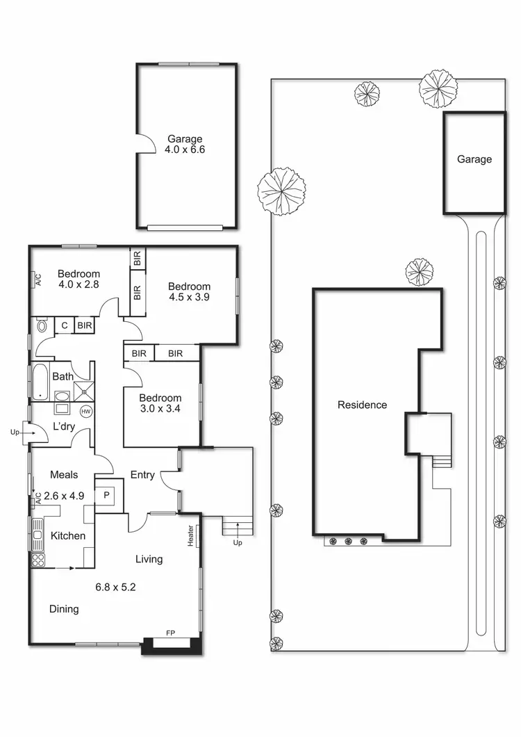 Floorplan of Homely house listing, 21 Clifton Street, Bentleigh East VIC 3165