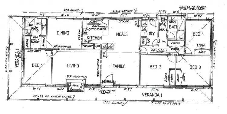 Floorplan of Homely house listing, 18 Sago Hill Road, Bunkers Hill VIC 3352