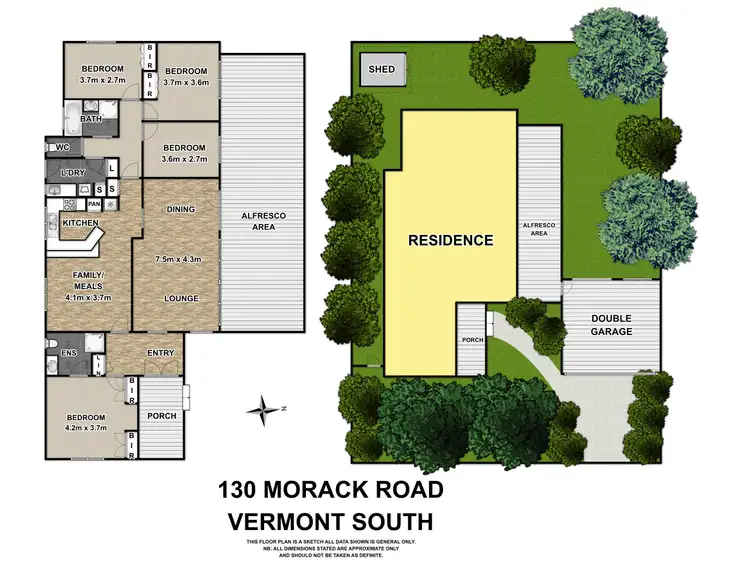 Floorplan of Homely house listing, 130 Morack Road, Vermont South VIC 3133