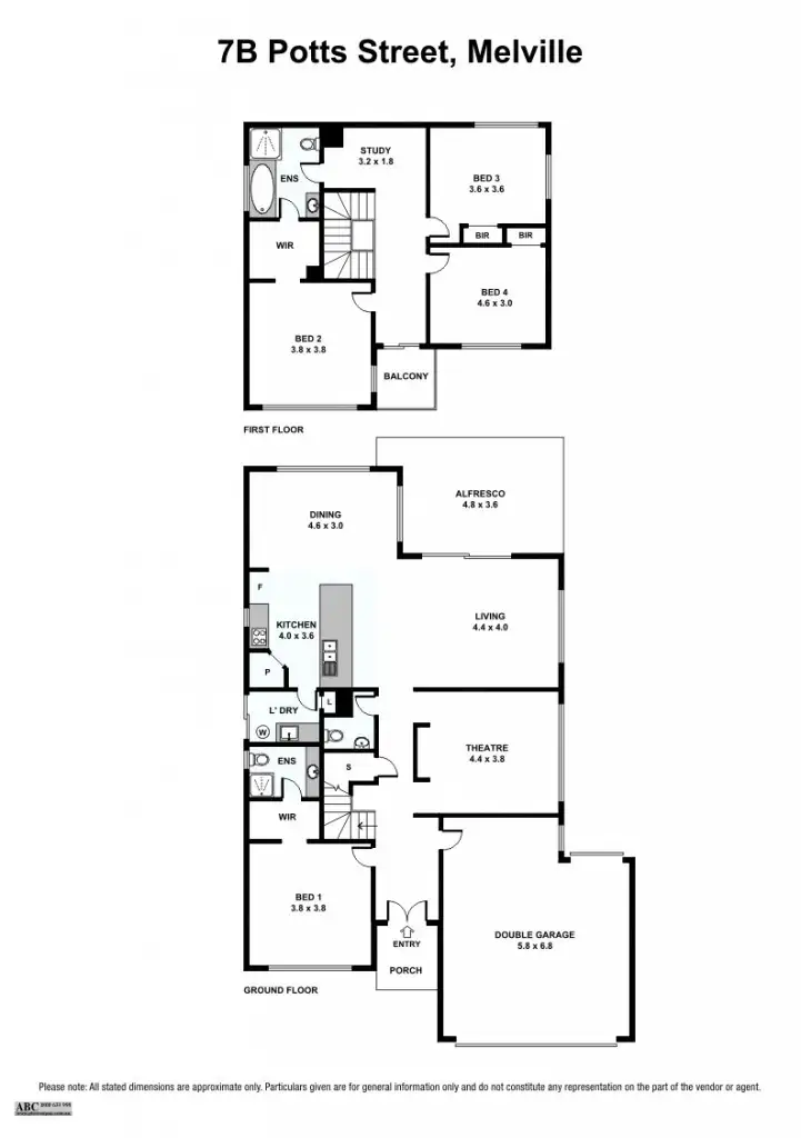 Floorplan of Homely house listing, 7b Potts St, Melville WA 6156