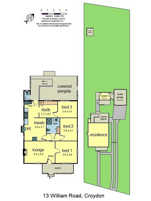 Floorplan of Homely house listing, 13 William Road, Croydon VIC 3136