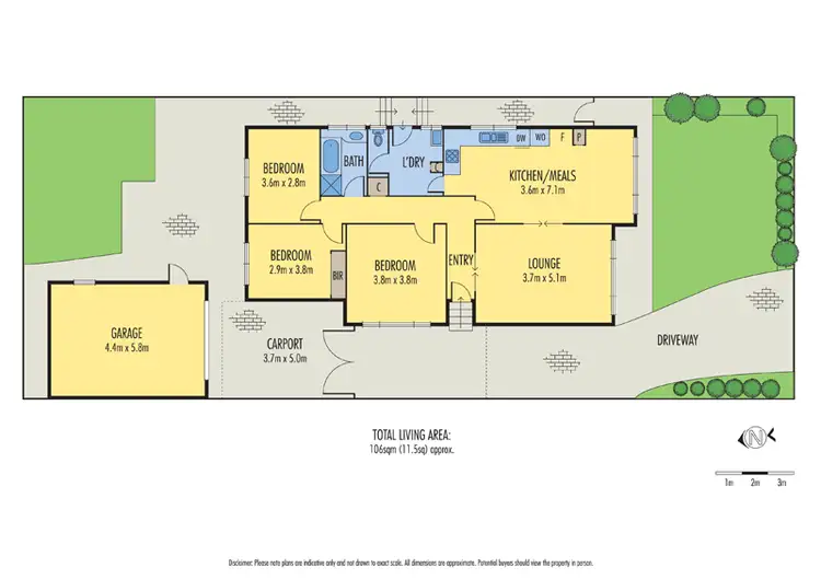 Floorplan of Homely house listing, 6 Kerferd Street, Coburg VIC 3058