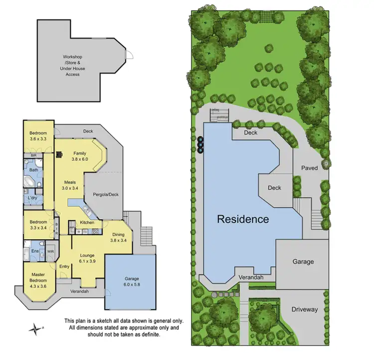 Floorplan of Homely house listing, 20 Barnard Crescent, Croydon North VIC 3136