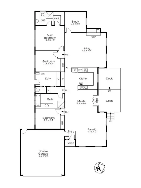 Floorplan of Homely house listing, 900 Lal Lal Street, Buninyong VIC 3357