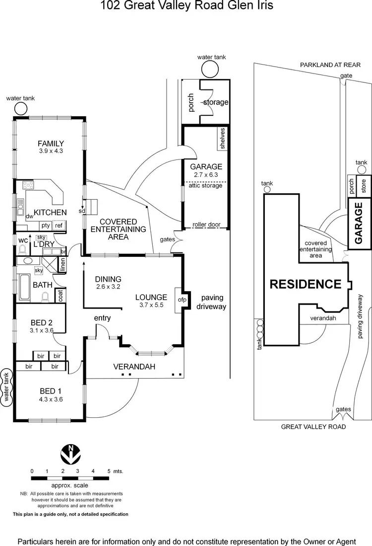 Floorplan of Homely house listing, 102 Great Valley Road, Glen Iris VIC 3146