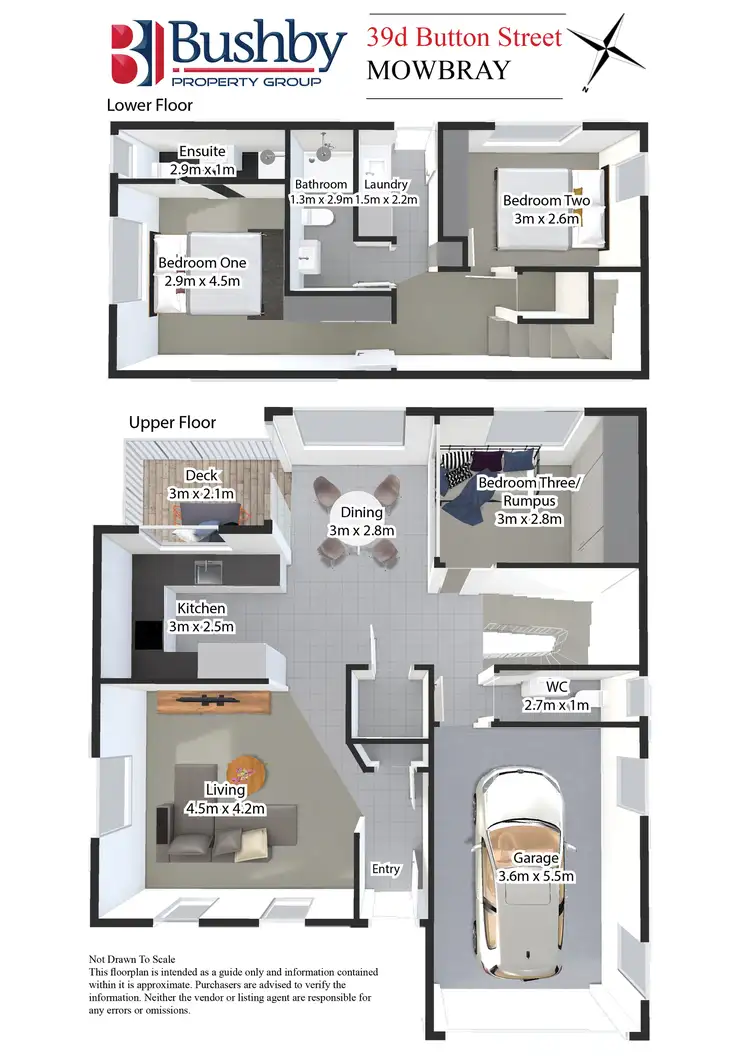 Floorplan of Homely unit listing, LOT 1, 39 Button Street, Mowbray TAS 7248