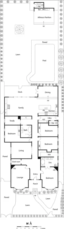 Floorplan of Homely house listing, 37 Crisp Street, Hampton VIC 3188