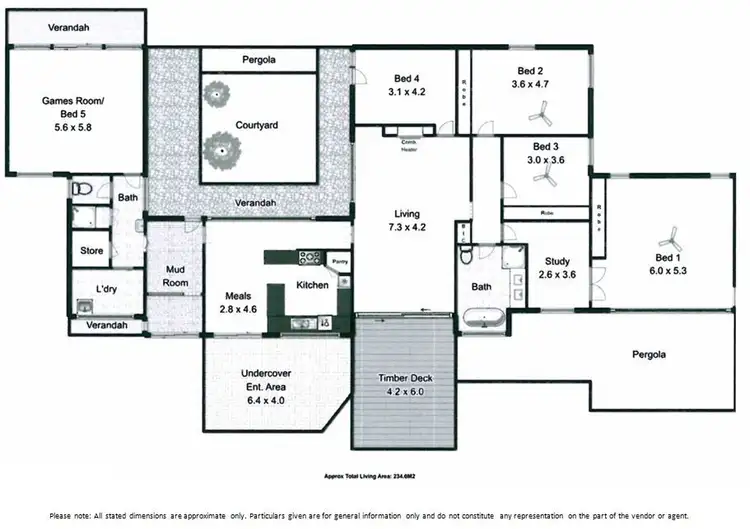 Floorplan of Homely rural property listing, 323 Bald Hills Rd, Bald Hills SA 5203
