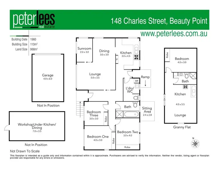 Floorplan of Homely house listing, 148 Charles Street, Beauty Point TAS 7270