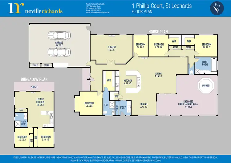 Floorplan of Homely house listing, 1 Phillip Court, St Leonards VIC 3223
