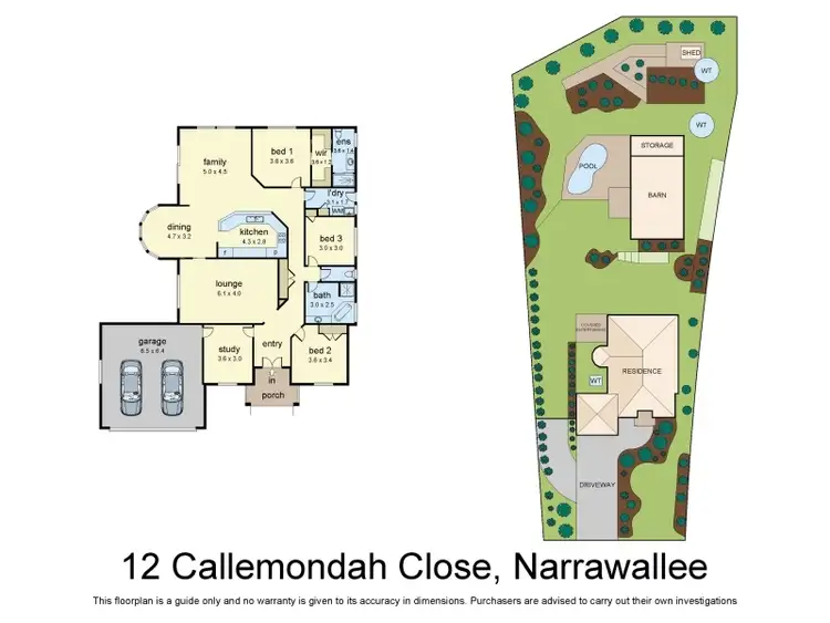 Floorplan of Homely house listing, 12 Callemondah Close, Narrawallee NSW 2539