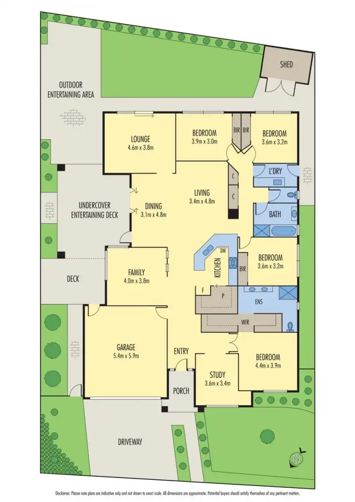 Floorplan of Homely house listing, 13 Moorhen Drive, Lara VIC 3212