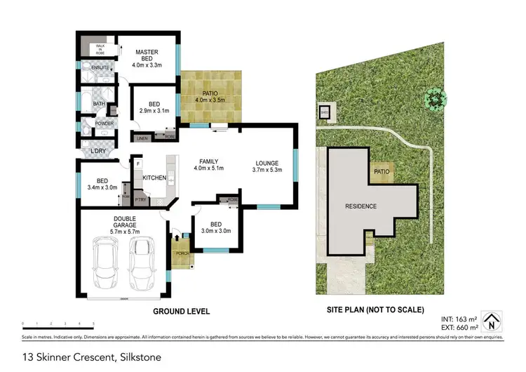 Floorplan of Homely house listing, 13 Skinner Crescent, Silkstone QLD 4304