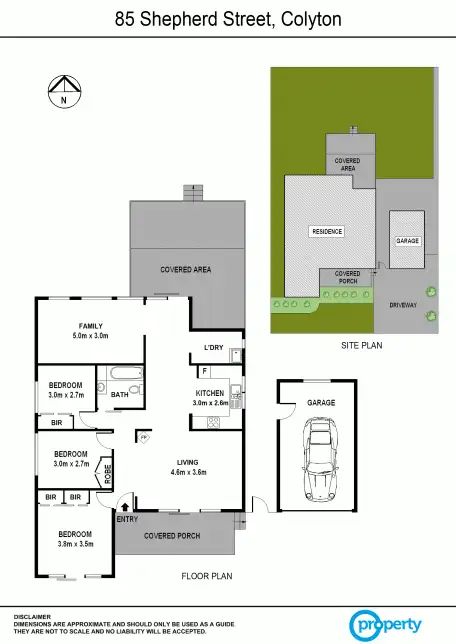 Floorplan of Homely house listing, 85 Shepherd Street, Colyton NSW 2760