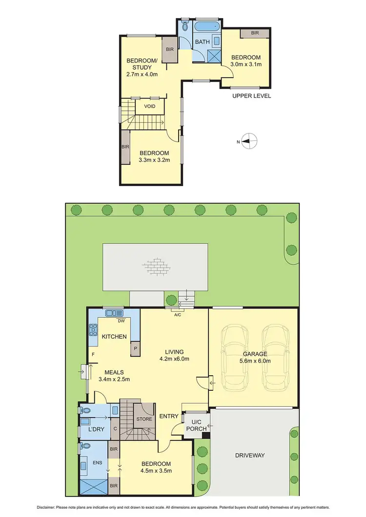 Floorplan of Homely townhouse listing, 2/40 View Street, Clayton VIC 3168