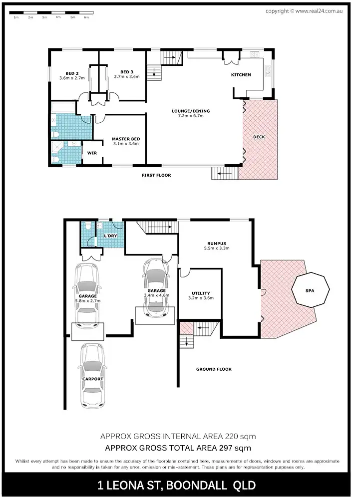 Floorplan of Homely house listing, 1 Leona Street, Boondall QLD 4034