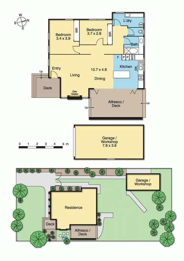 Floorplan of Homely house listing, 6 Carlyle Crescent, Bellfield VIC 3081