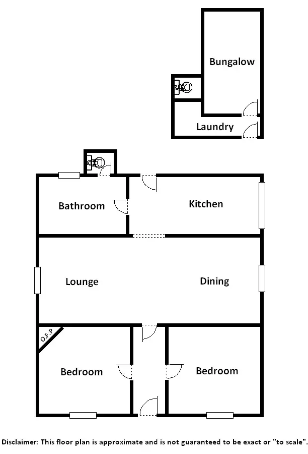 Floorplan of Homely house listing, 412 Peel Street North, Black Hill VIC 3350