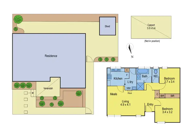 Floorplan of Homely unit listing, 5/59 Mt Pleasant Road, Belmont VIC 3216