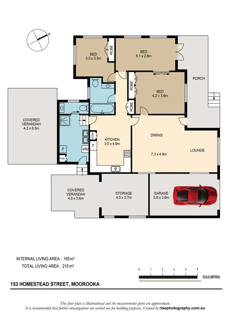 Floorplan of Homely house listing, 153 Homestead Street, Moorooka QLD 4105