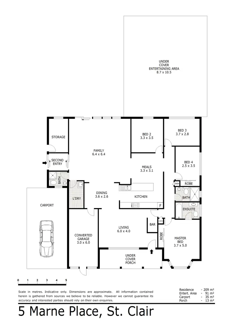 Floorplan of Homely house listing, 5 Marne Place, St Clair NSW 2759