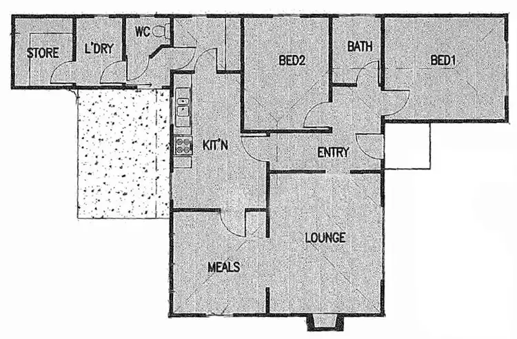 Floorplan of Homely house listing, 15 Mansfield Avenue, Sunshine North VIC 3020