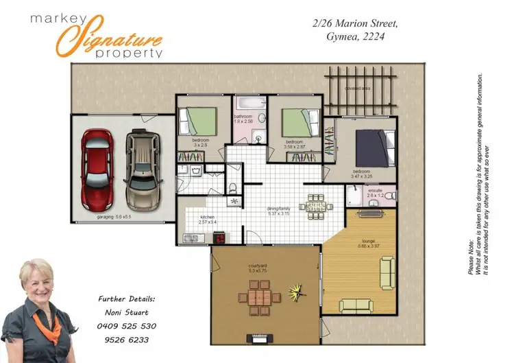 Floorplan of Homely villa listing, 2/26 Marion Street, Gymea NSW 2227