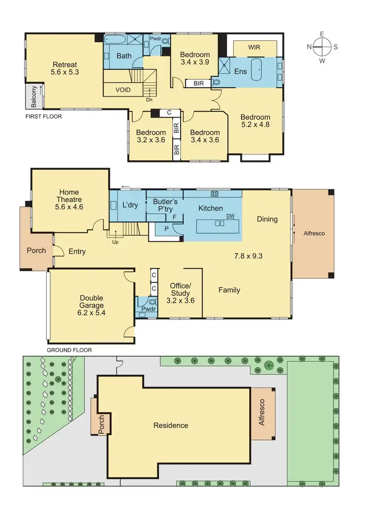 Floorplan of Homely house listing, 12 Raleigh Street, Blackburn South VIC 3130