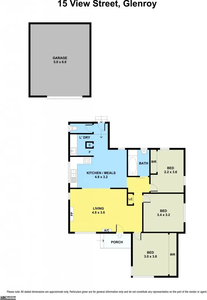 Floorplan of Homely house listing, 15 View Street, Glenroy VIC 3046