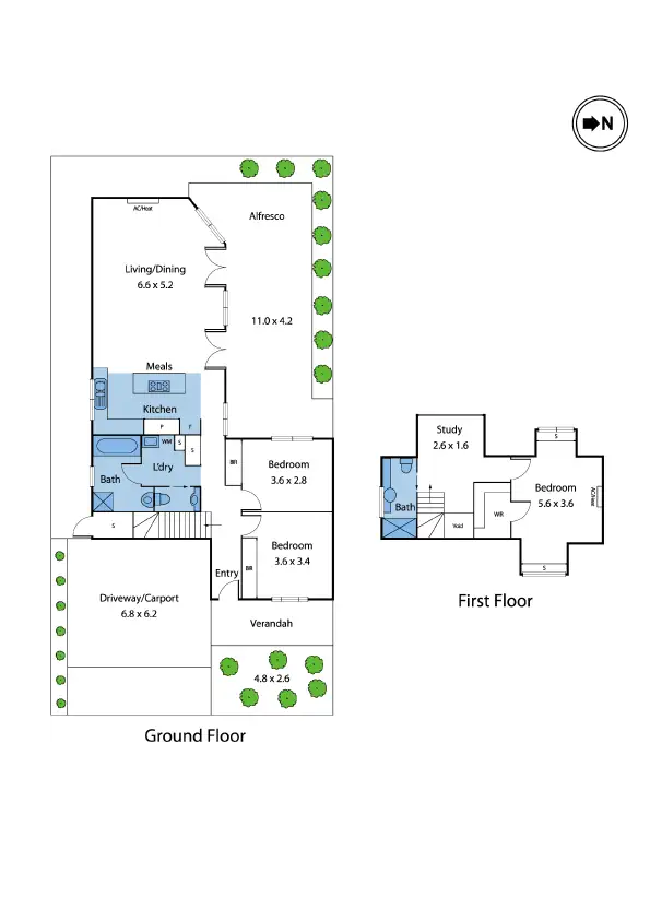 Floorplan of Homely house listing, 2A Stephen Street, Yarraville VIC 3013