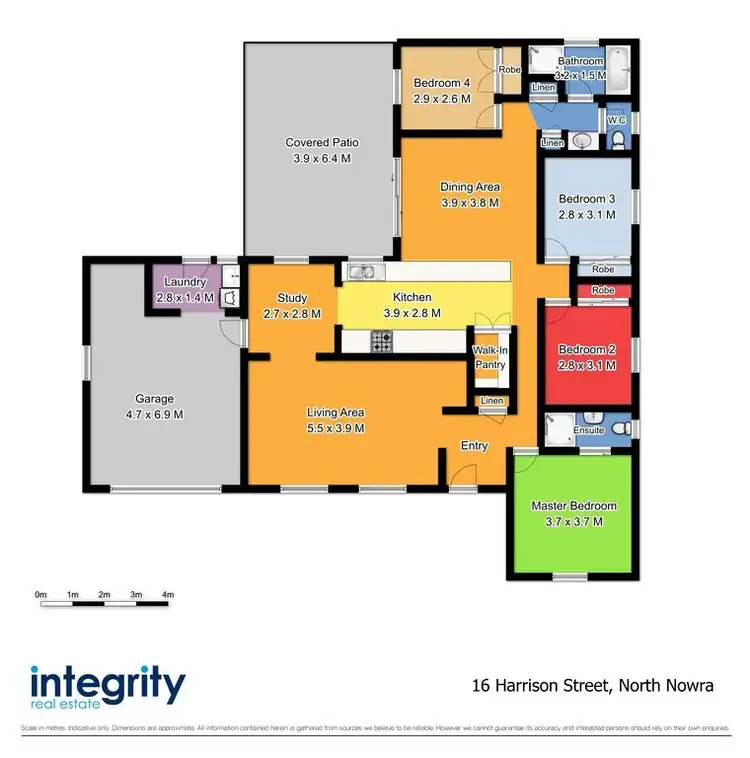 Floorplan of Homely house listing, 16 Harrison Street, North Nowra NSW 2541