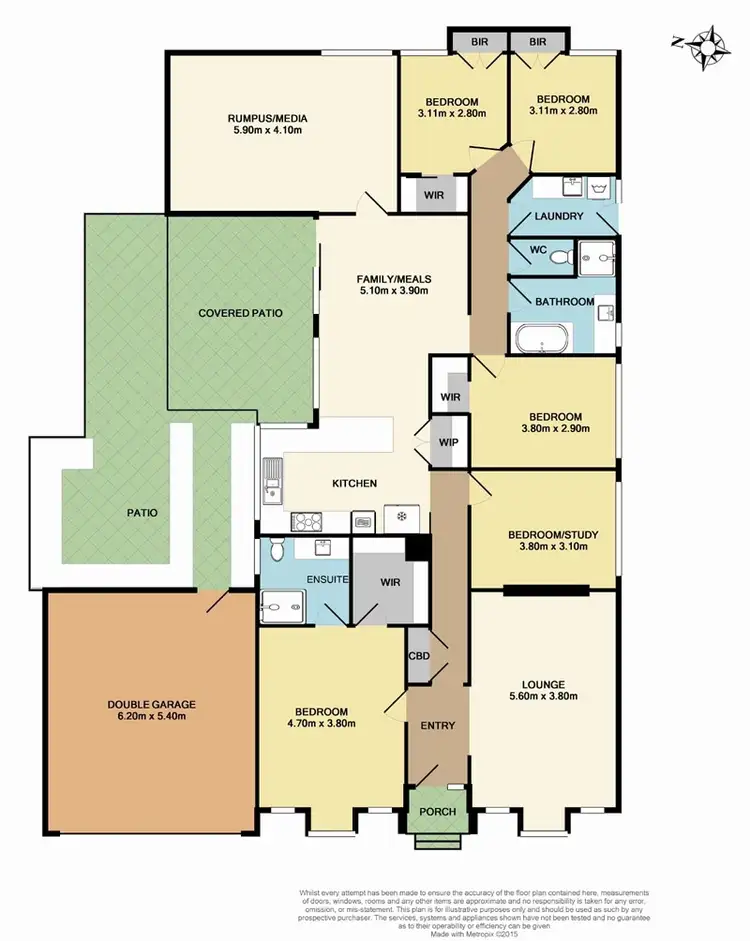 Floorplan of Homely house listing, 14 Albrecht Avenue, Berwick VIC 3806