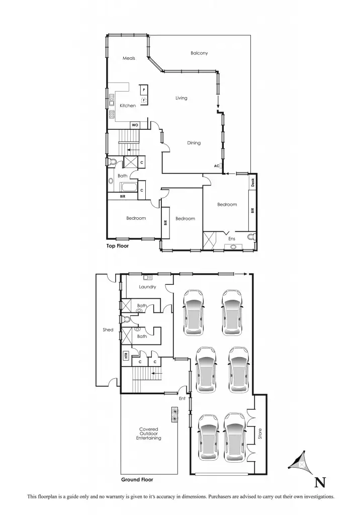 Floorplan of Homely house listing, 14 Kiandra Close, Aspendale VIC 3195