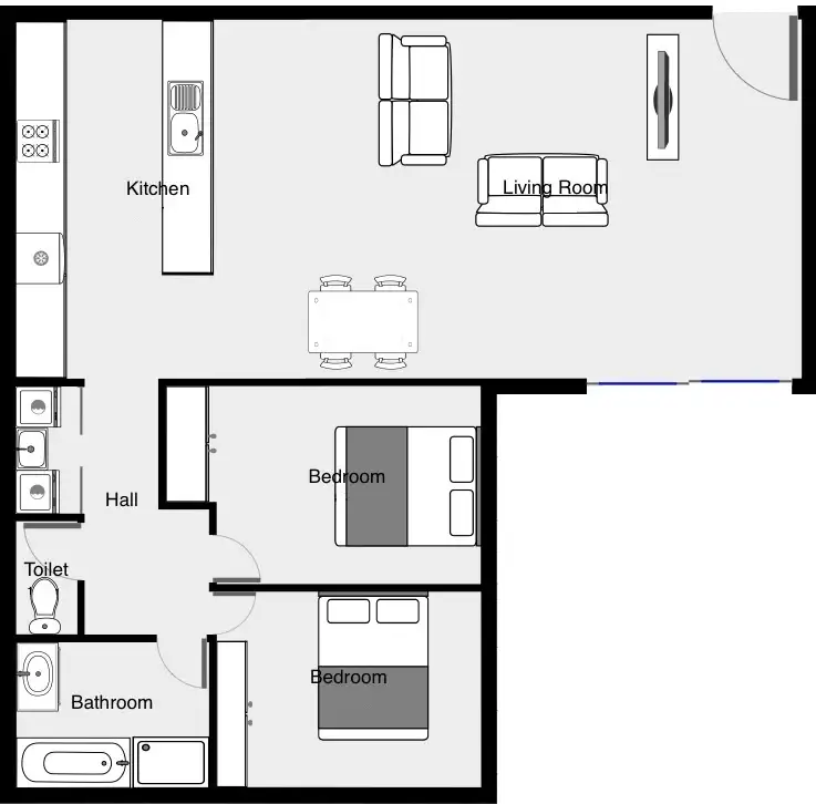 Floorplan of Homely house listing, 72 Ninth Street, Mildura VIC 3500