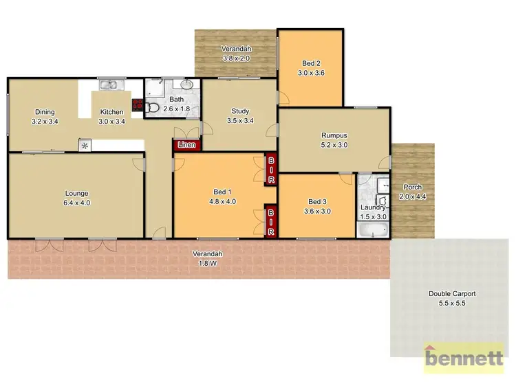 Floorplan of Homely house listing, 199-201 Bowman Road, Londonderry NSW 2753