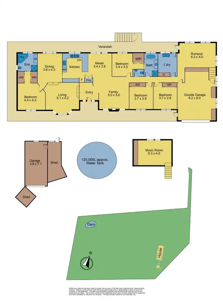 Floorplan of Homely house listing, 140 Hildebrand Road, Cottles Bridge VIC 3099