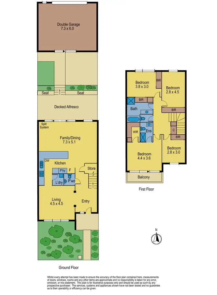 Floorplan of Homely house listing, 9 Rumney Lane, Bundoora VIC 3083