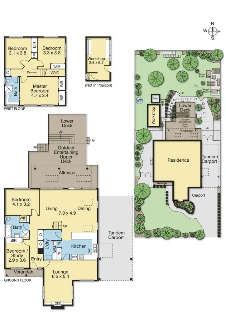 Floorplan of Homely house listing, 19 Churinga Avenue, Mitcham VIC 3132