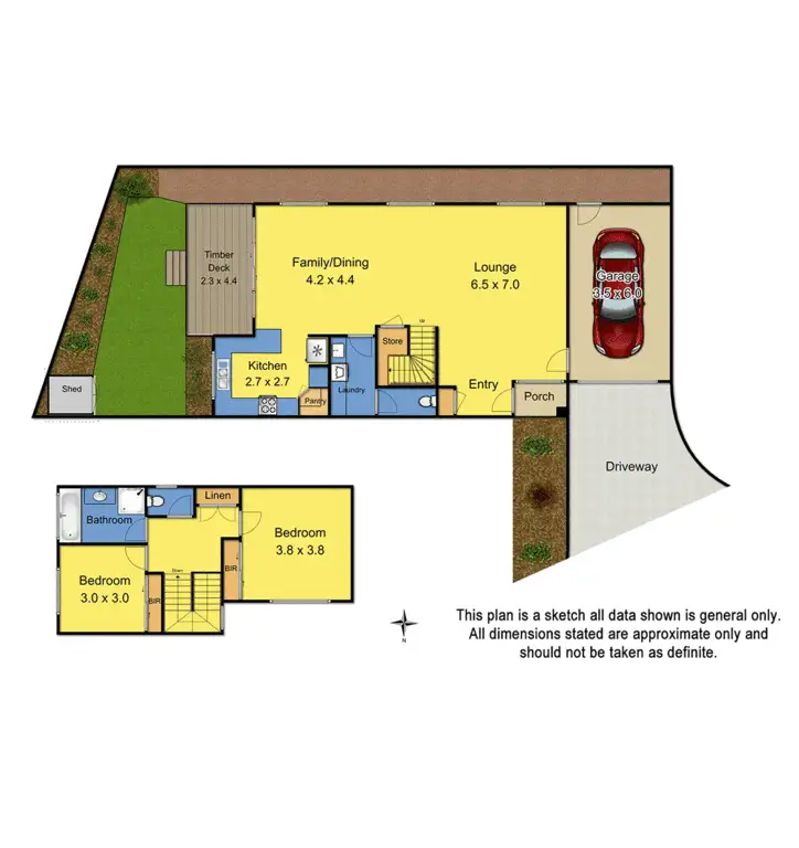 Floorplan of Homely unit listing, 3/79 Lusher Road, Croydon VIC 3136