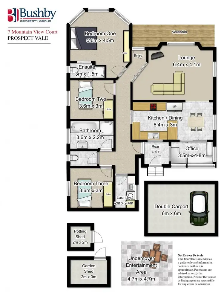 Floorplan of Homely house listing, 7 Mountain View Court, Prospect Vale TAS 7250
