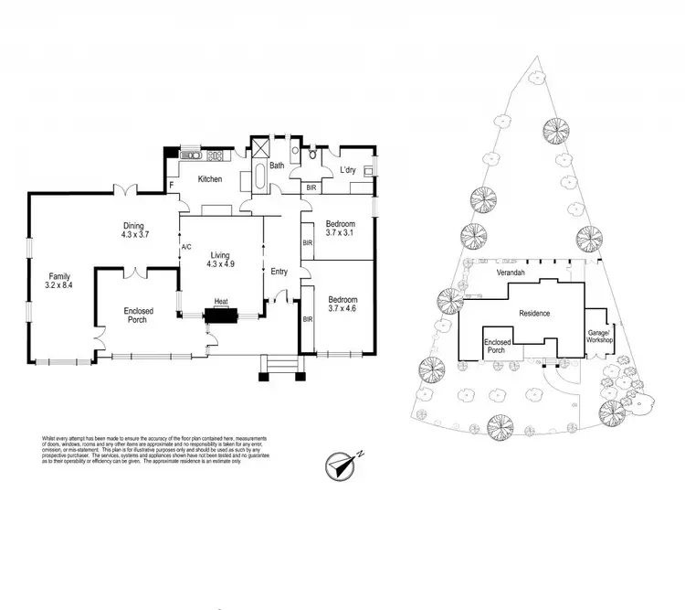 Floorplan of Homely house listing, 1 Boldrewood Parade, Reservoir VIC 3073