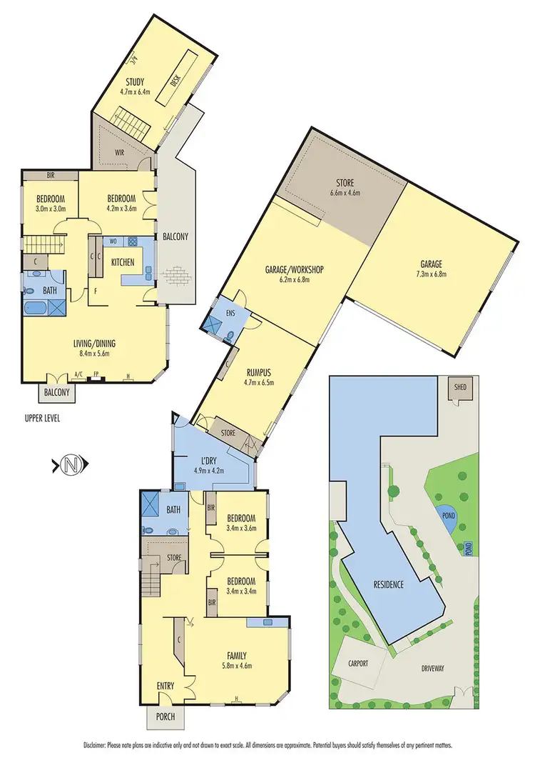 Floorplan of Homely house listing, 20 Reaby Street, Portarlington VIC 3223