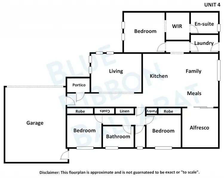 Floorplan of Homely house listing, 4/28 Dundas Street, Miners Rest VIC 3352