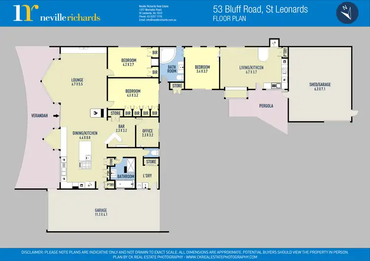 Floorplan of Homely house listing, 53 Bluff Road, St Leonards VIC 3223