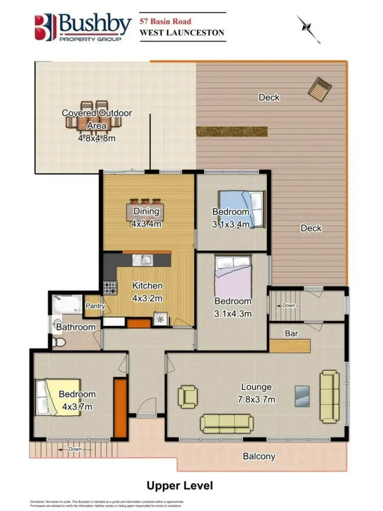 Floorplan of Homely house listing, 57 Basin Road, West Launceston TAS 7250