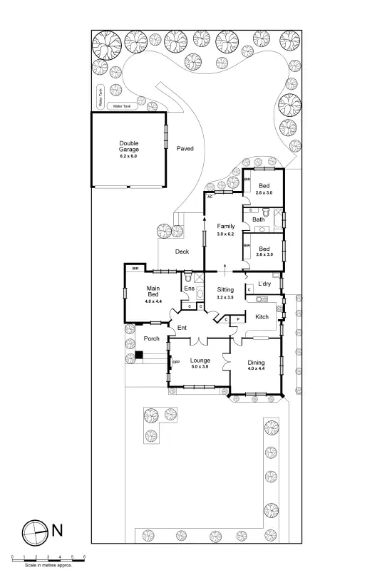 Floorplan of Homely house listing, 20 Newham Grove, Ormond VIC 3204