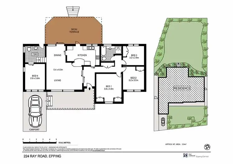 Floorplan of Homely house listing, 224 Ray Road, Epping NSW 2121